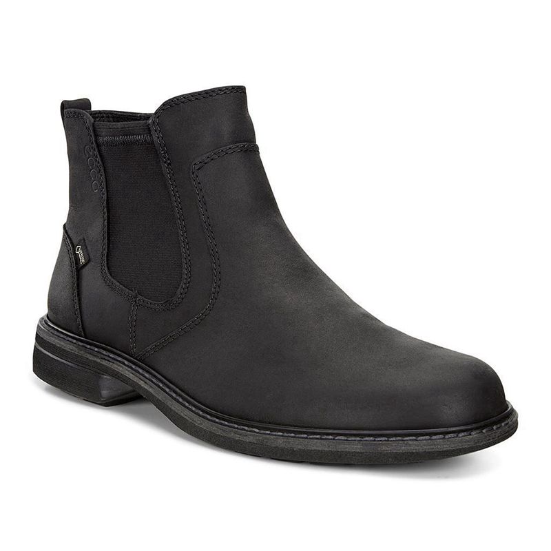 Botas Chukka Ecco Citytray Para Hombre,Negras,687249-MEI